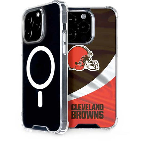 NFL Cleveland Browns iPhone 15 Pro MagSafe Case